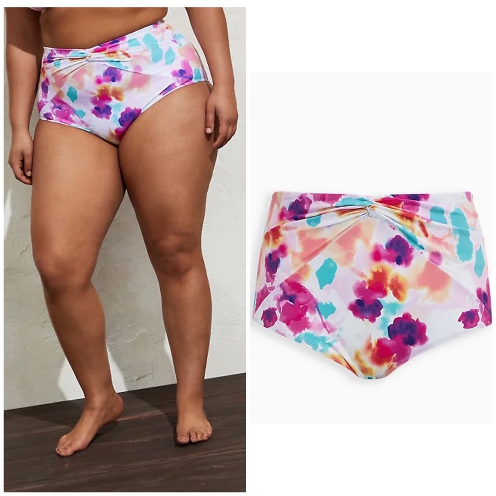 ISO TORRID WATERCOLOR BOTTOMS